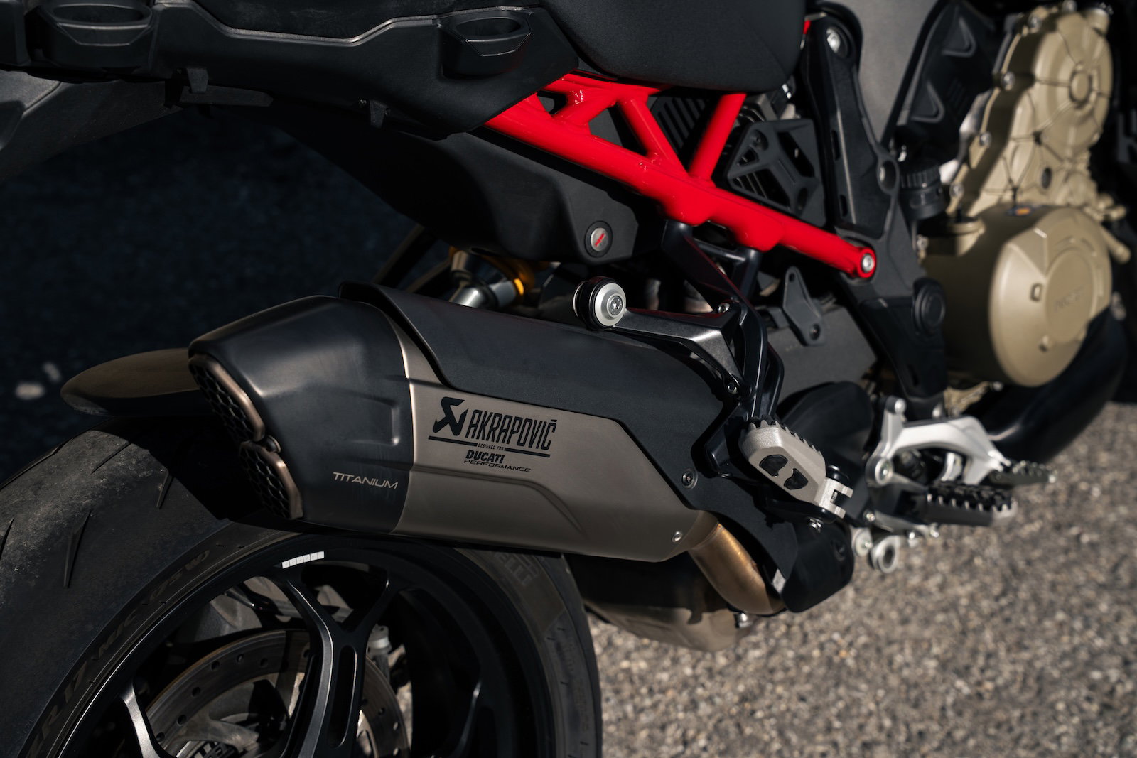 Detail der Ducati Multistrada V4 Pikes Peak 2027