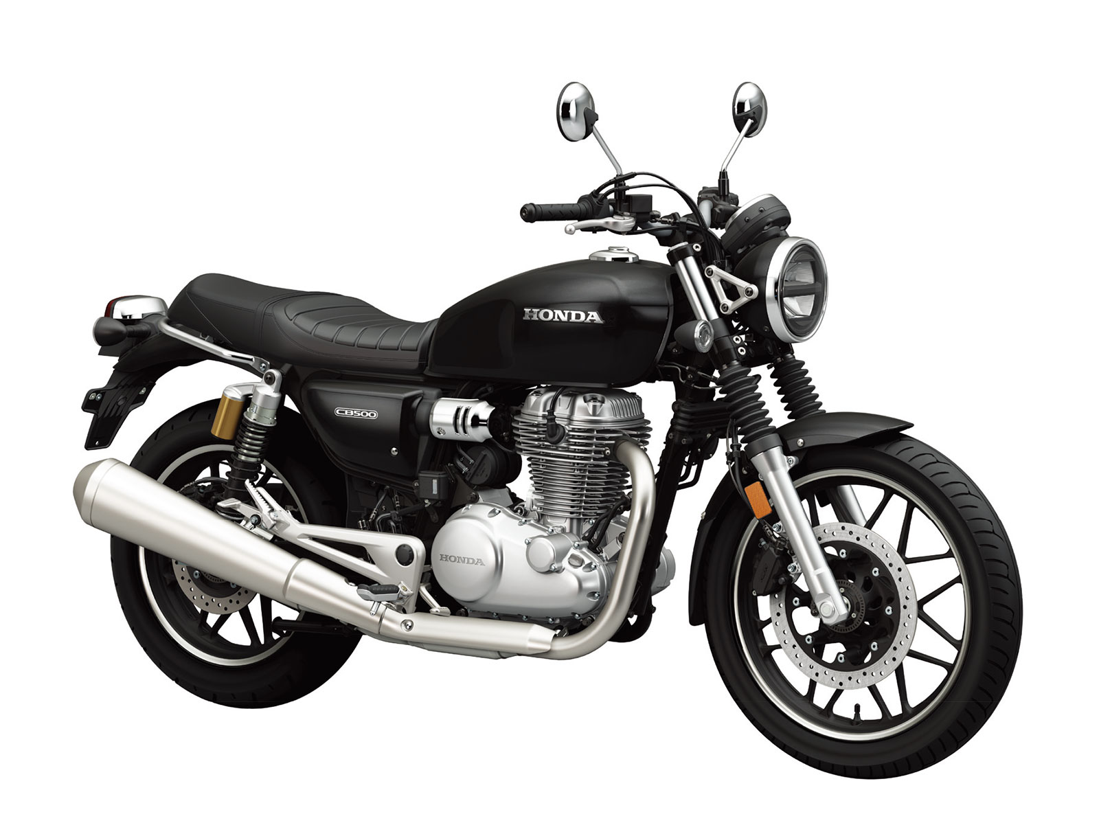 Honda CB500 Modell 2026 mit Gussrädern